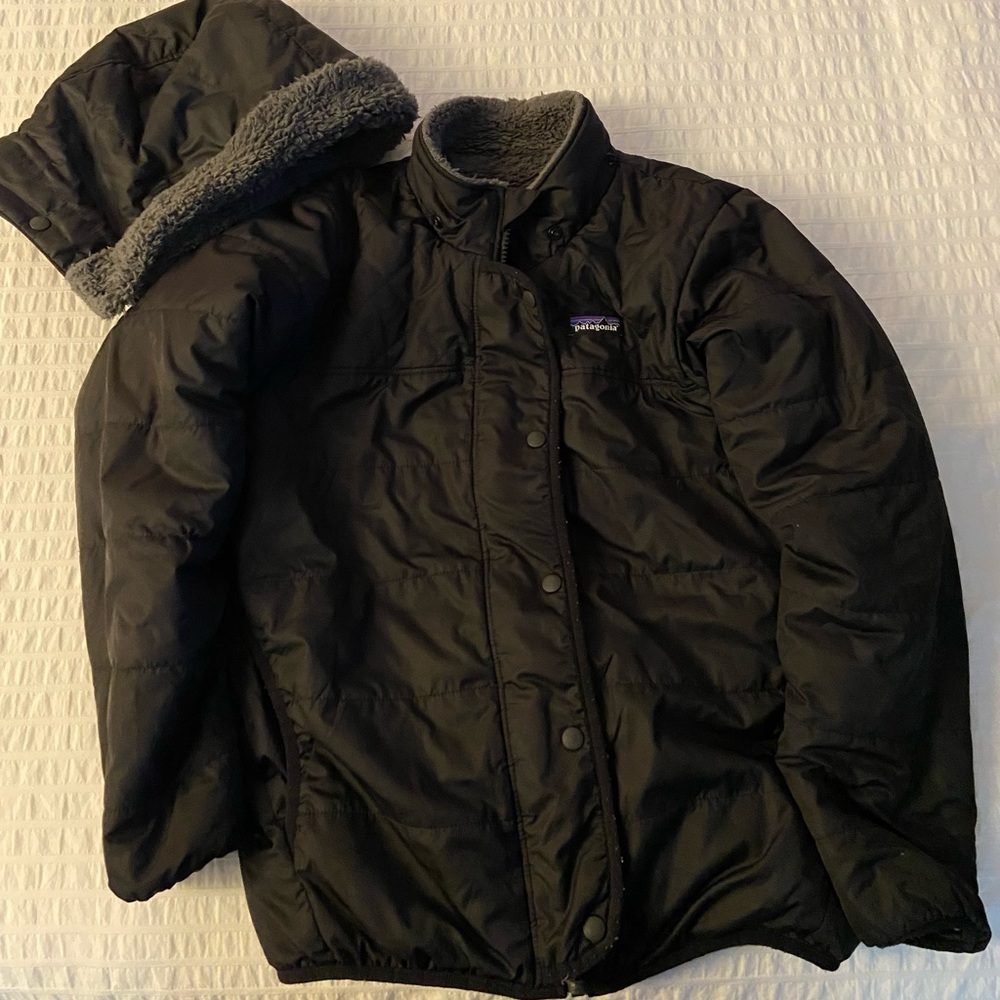 Patagonia Kids Reversible Puffer/Fleece Jacket